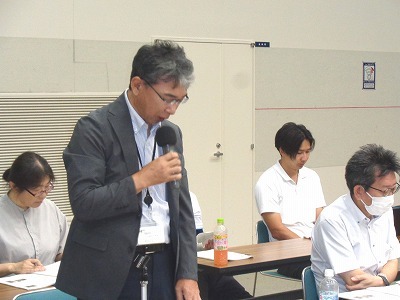 植村所長より開会挨拶