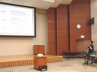 地域係から重点課題の進捗状況を報告
