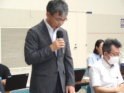植村所長より開会挨拶