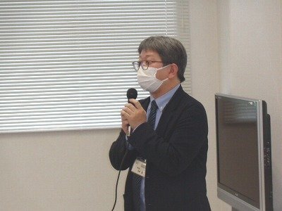 渡島総合振興局今井農務課長から挨拶